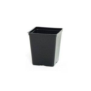 4.5" SQUARE DEEP, BLACK, (750/CS) 4.5" SQUARE DEEP, BLACK, (750/CS)