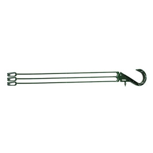 18" 3-STRAND HANGER, GREEN, (25/BDL) 18" 3-STRAND HANGER, GREEN, (25/BDL)