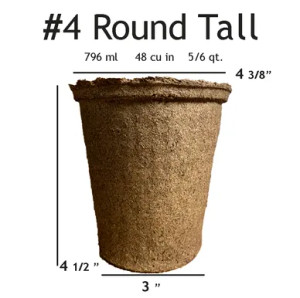 COWPOT #4 ROUND TALL, (144/CS) COWPOT #4 ROUND TALL, (144/CS)