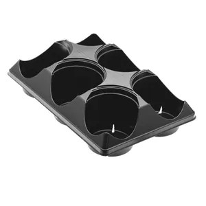 6 COUNT TRAY FOR 5.5'' ROUND, (100/CS) 6 COUNT TRAY FOR 5.5'' ROUND, (100/CS)