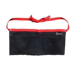 HD BLK CANVAS 2 POCKET APRON POUCH 17 X 8.25'' HD BLK CANVAS 2 POCKET APRON POUCH 17 X 8.25''