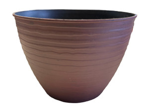RIVERSTONE PLANTER, ROSSO (25/CS) **clearance**
