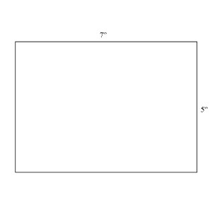 5 X 7 PLAIN SIGN CARD, (100/PK) 5 X 7 PLAIN SIGN CARD, (100/PK)