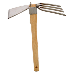 HAND HOE + FORK, STAINLESS STEEL HAND HOE + FORK, STAINLESS STEEL
