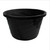 12" EURO BASKET, BLACK 50/CS