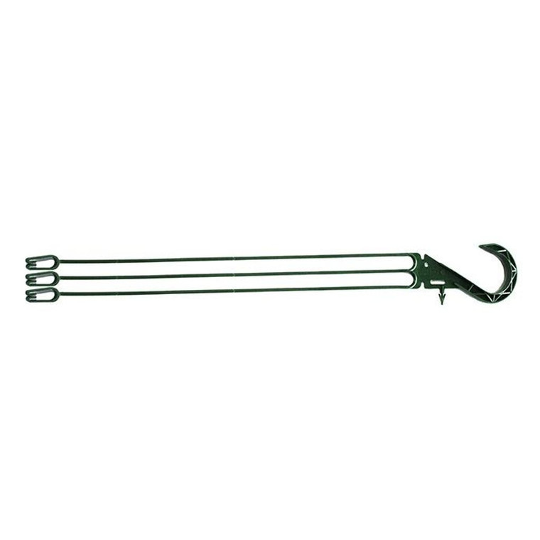 18" 3-STRAND HANGER, GREEN, (25/BDL)