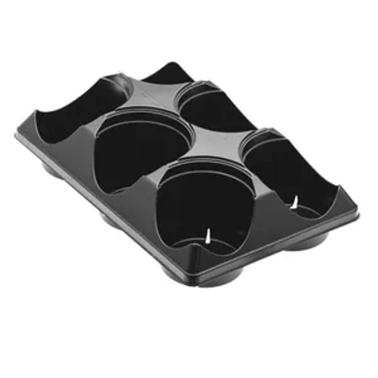 6 COUNT TRAY FOR 5.5'' ROUND, (100/CS)