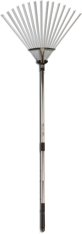Astron Rake TELESCOPING ALUM. RAKE - Grower's Nursery Supply