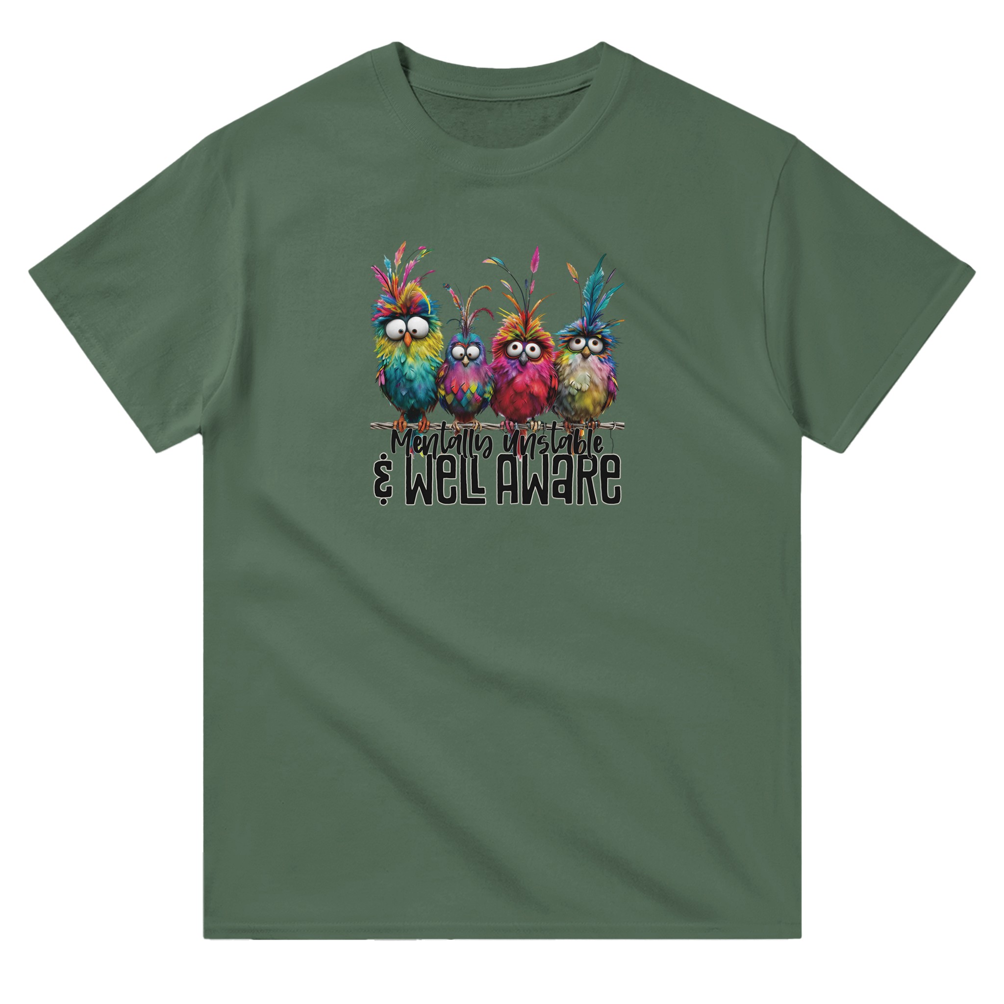 Mentally Stable and Well Aware T-shirt - Picture 46 of 94