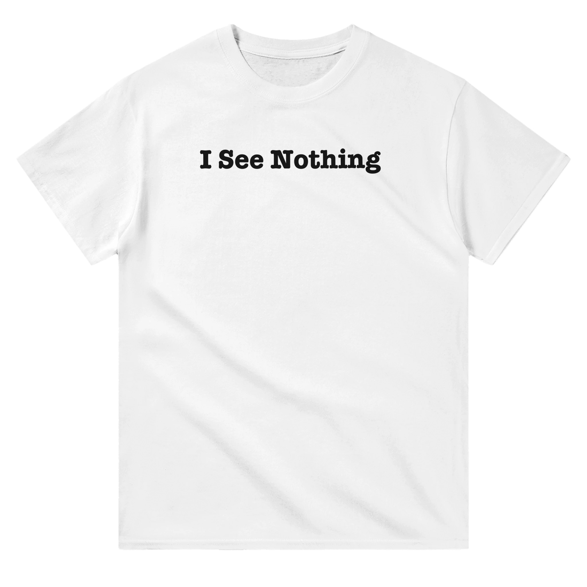 I See Nothing Crewneck T-shirt - Picture 7 of 94