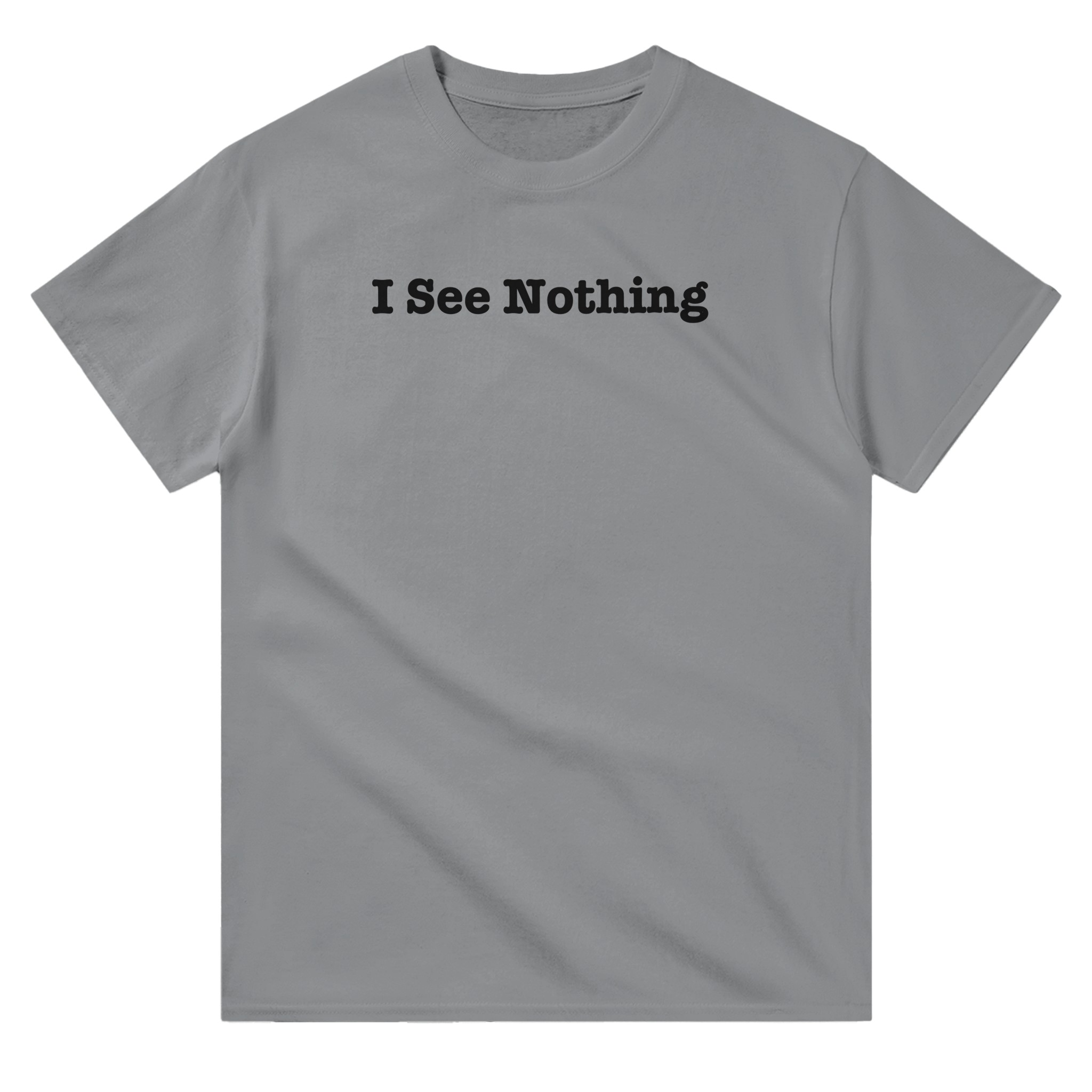 I See Nothing Crewneck T-shirt - Picture 33 of 94