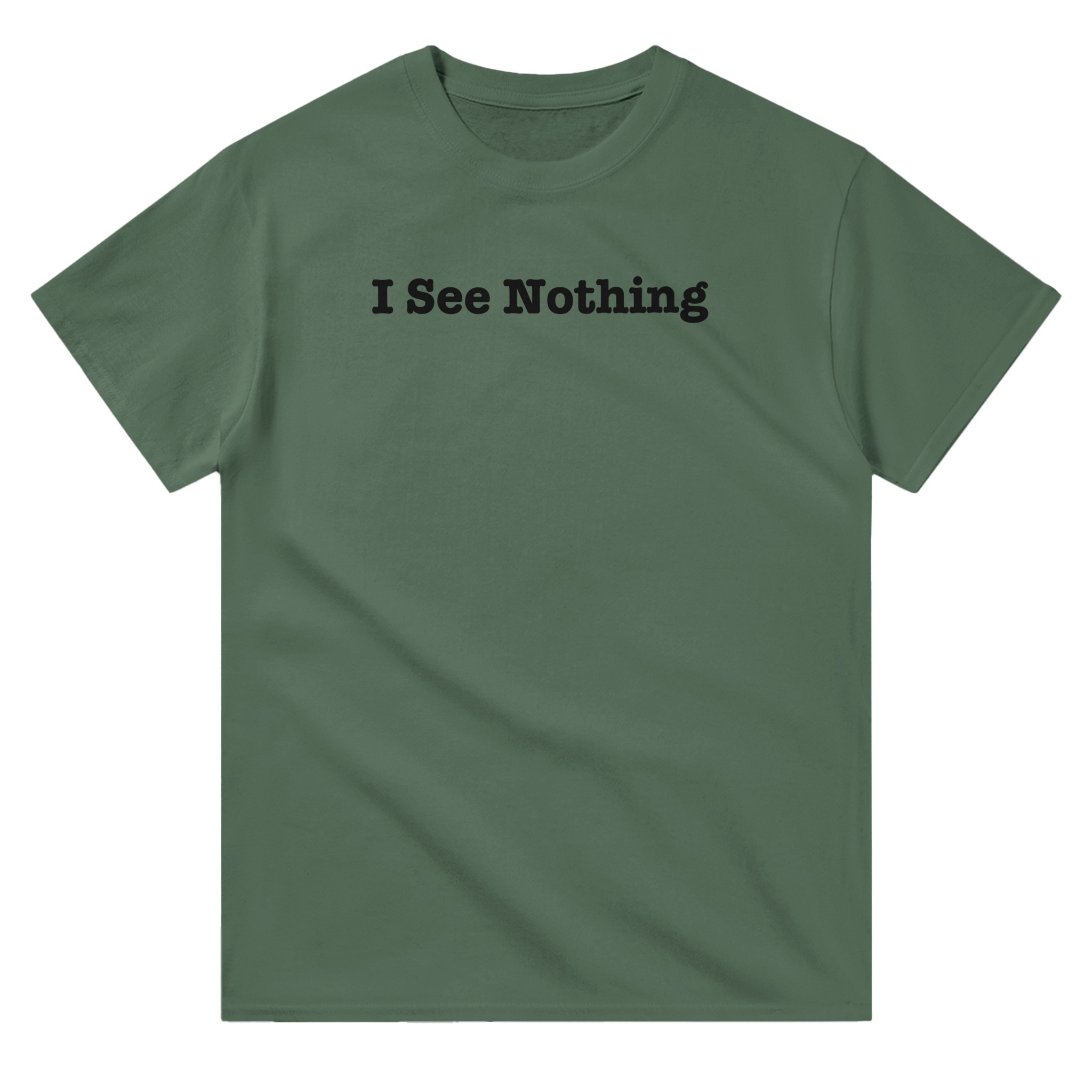 I See Nothing Crewneck T-shirt - Picture 42 of 94