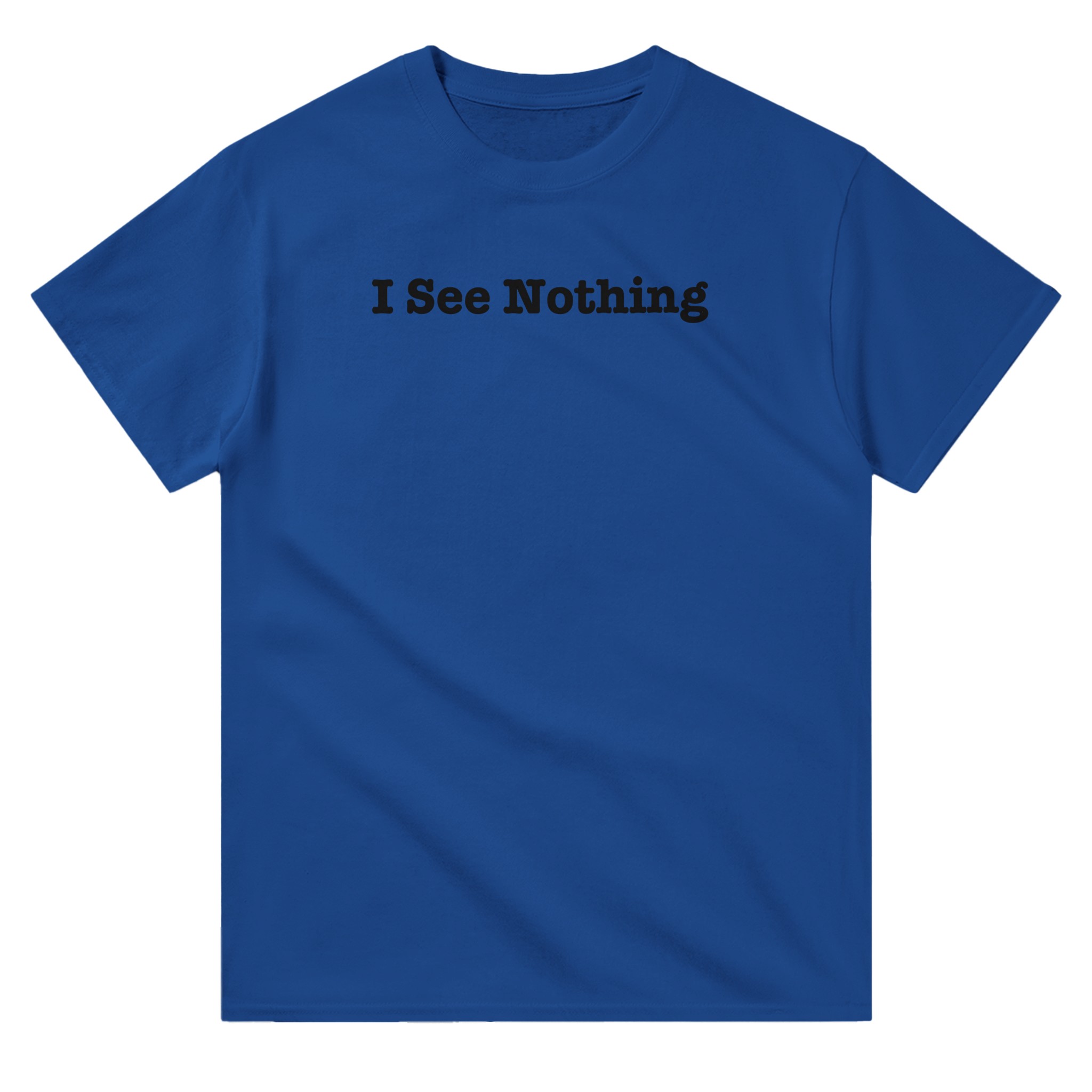 I See Nothing Crewneck T-shirt - Picture 62 of 94