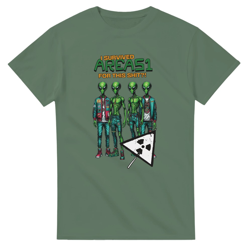 I Survived Area 51 For This? T-Shirt - Picture 33 of 75