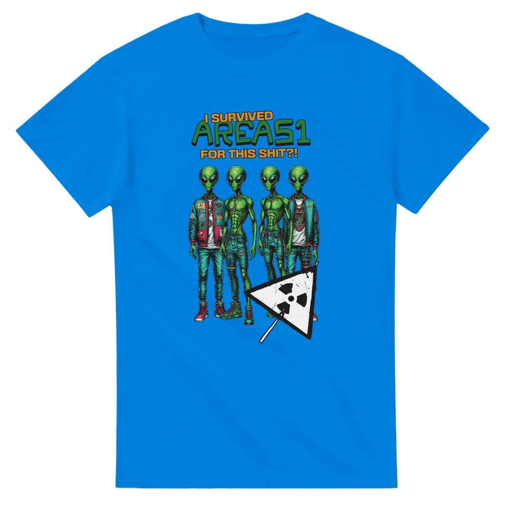 I Survived Area 51 For This? T-Shirt - Picture 40 of 75