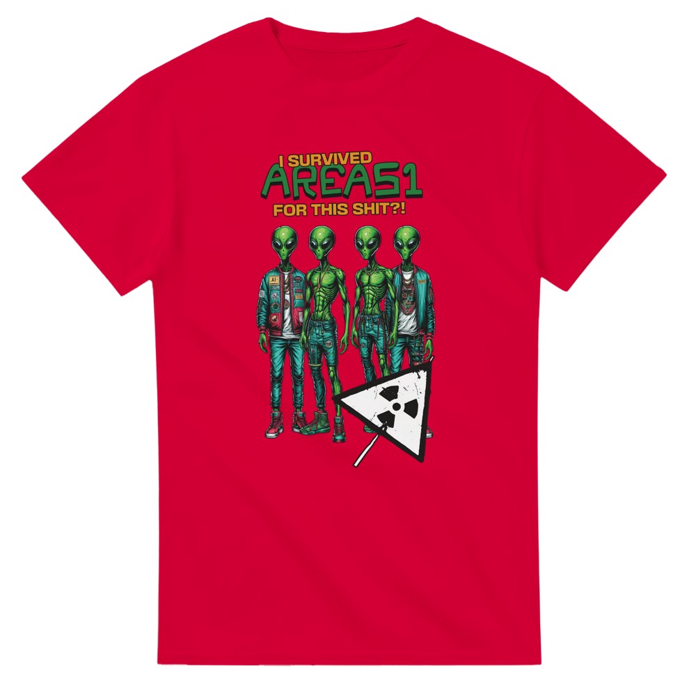 I Survived Area 51 For This? T-Shirt - Picture 58 of 75