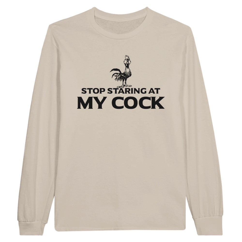 Camiseta manga larga Stop Staing at my Cock - Imagen 19 de 61