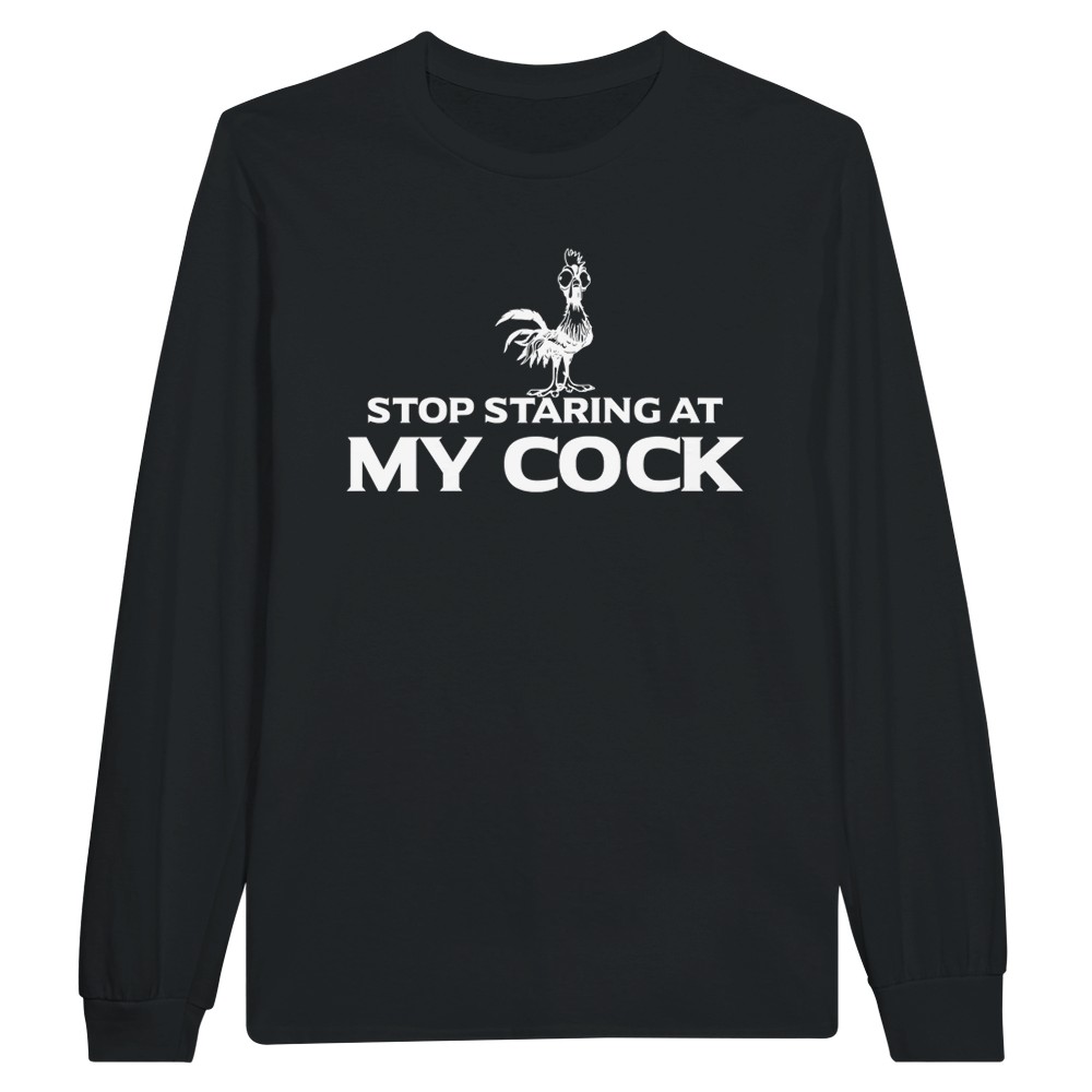 Camiseta manga larga Stop Staing at my Cock - Imagen 22 de 61
