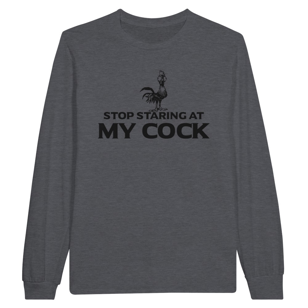 Camiseta manga larga Stop Staing at my Cock - Imagen 24 de 61