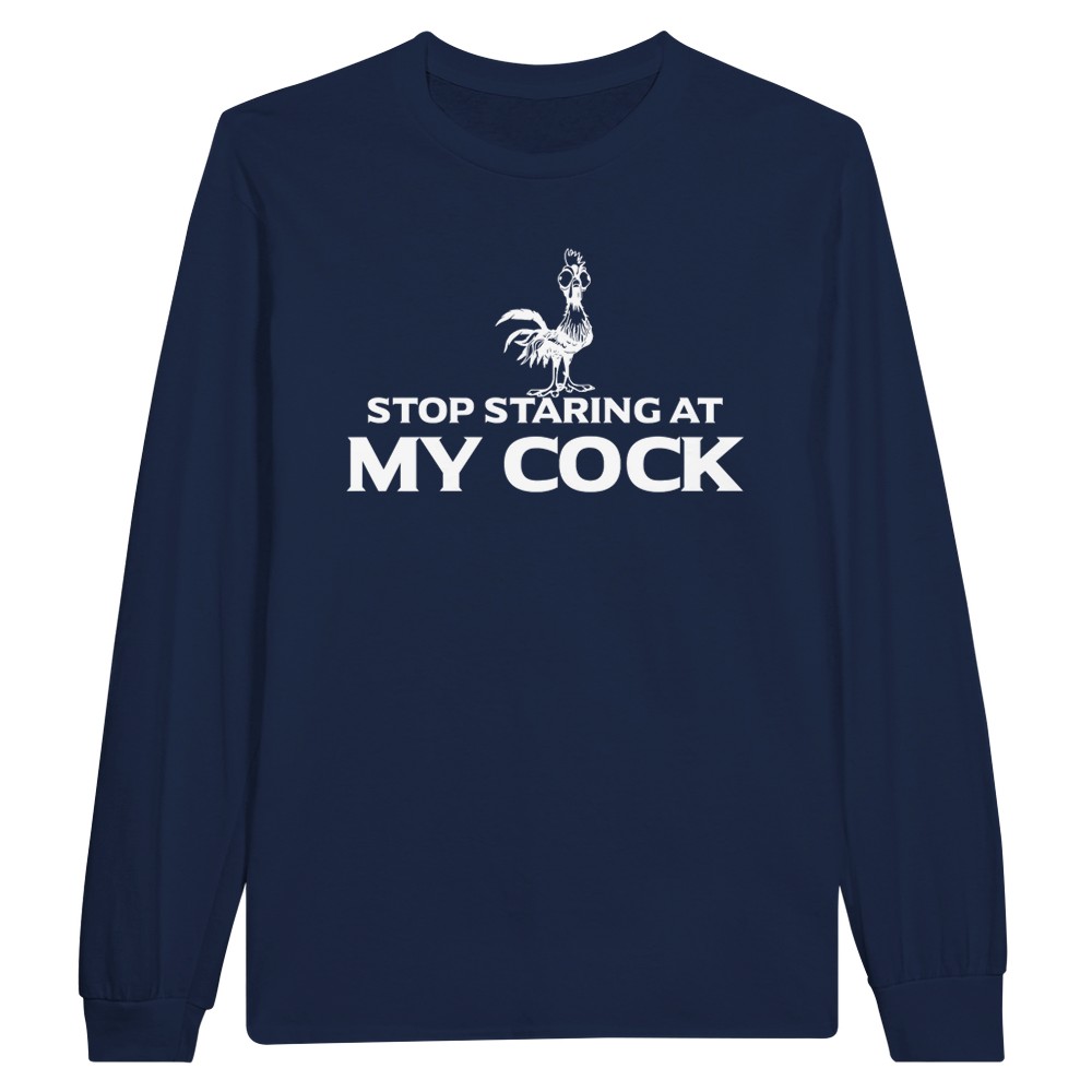 Camiseta manga larga Stop Staing at my Cock - Imagen 26 de 61