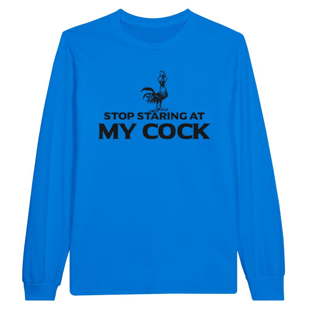 Camiseta manga larga Stop Staing at my Cock - Imagen 28 de 61