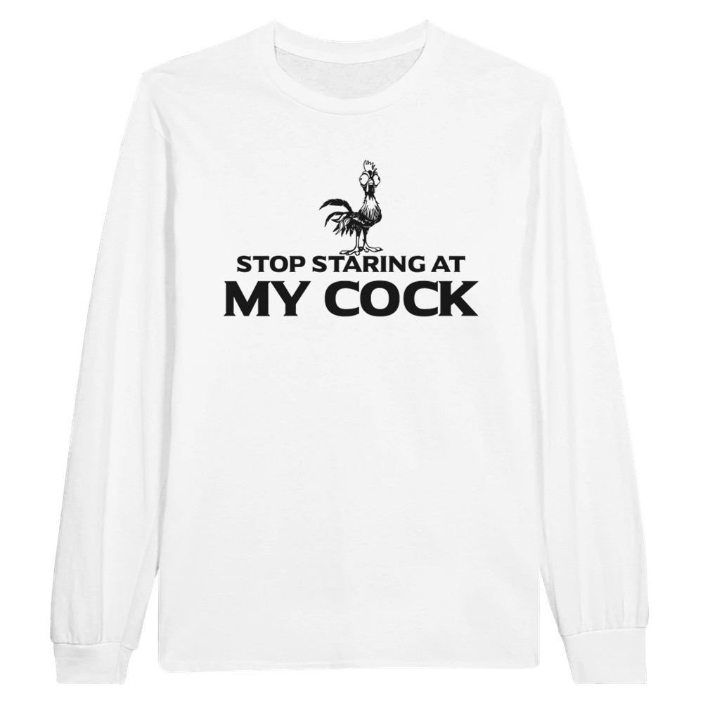 Camiseta manga larga Stop Staing at my Cock - Imagen 31 de 61