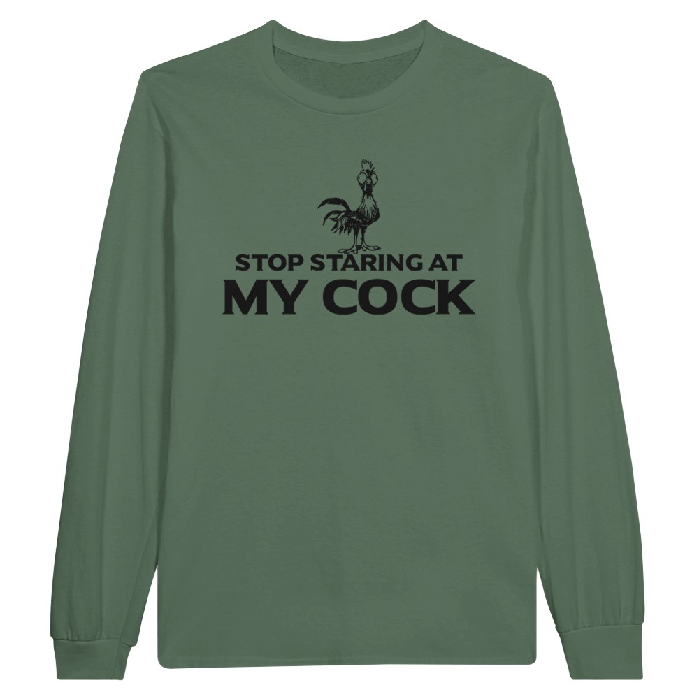 Camiseta manga larga Stop Staing at my Cock - Imagen 35 de 61