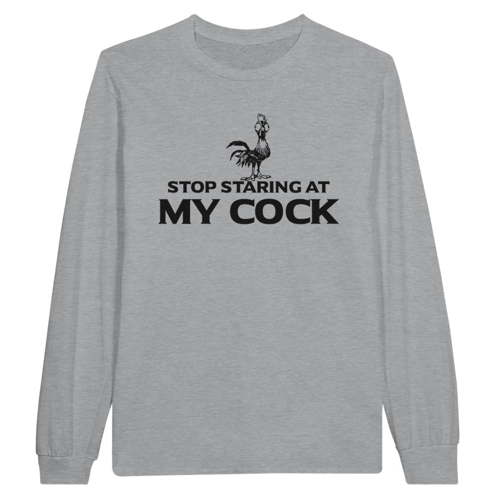 Camiseta manga larga Stop Staing at my Cock - Imagen 60 de 61