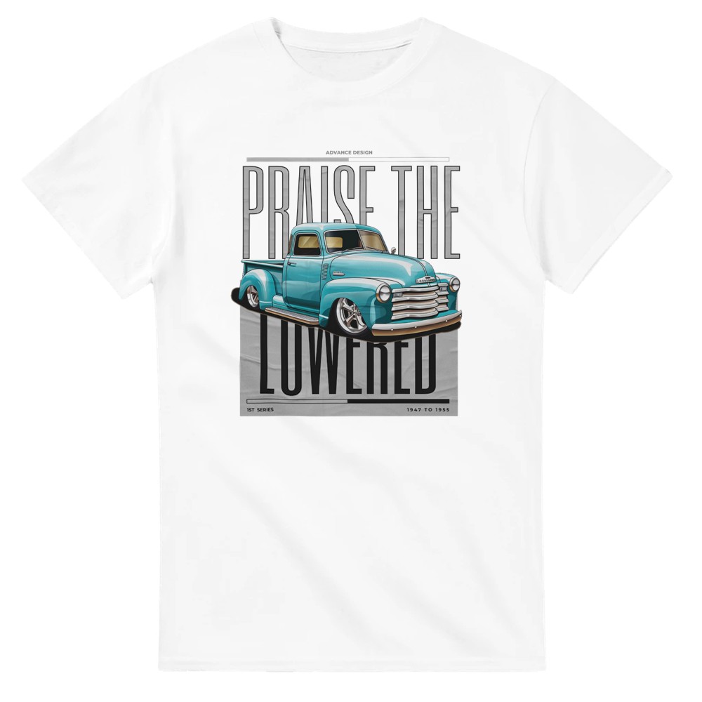 Maglietta Praise the Lowered Chevy Pickup - Foto 8 di 76