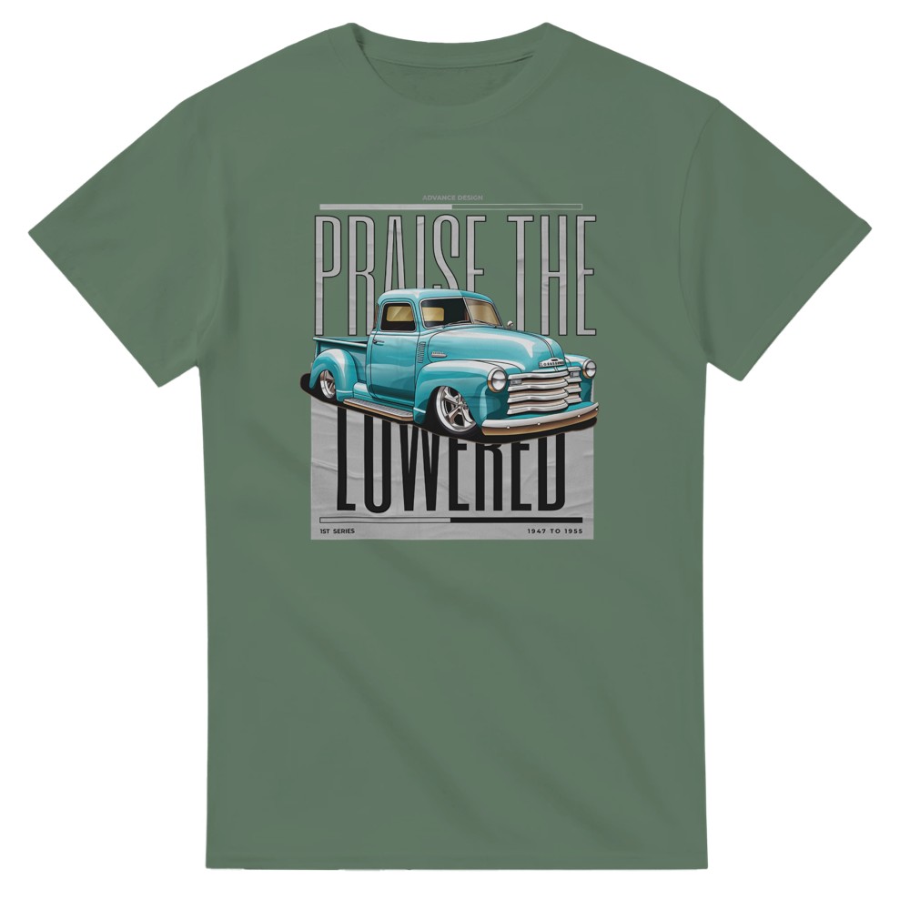 Maglietta Praise the Lowered Chevy Pickup - Foto 32 di 76