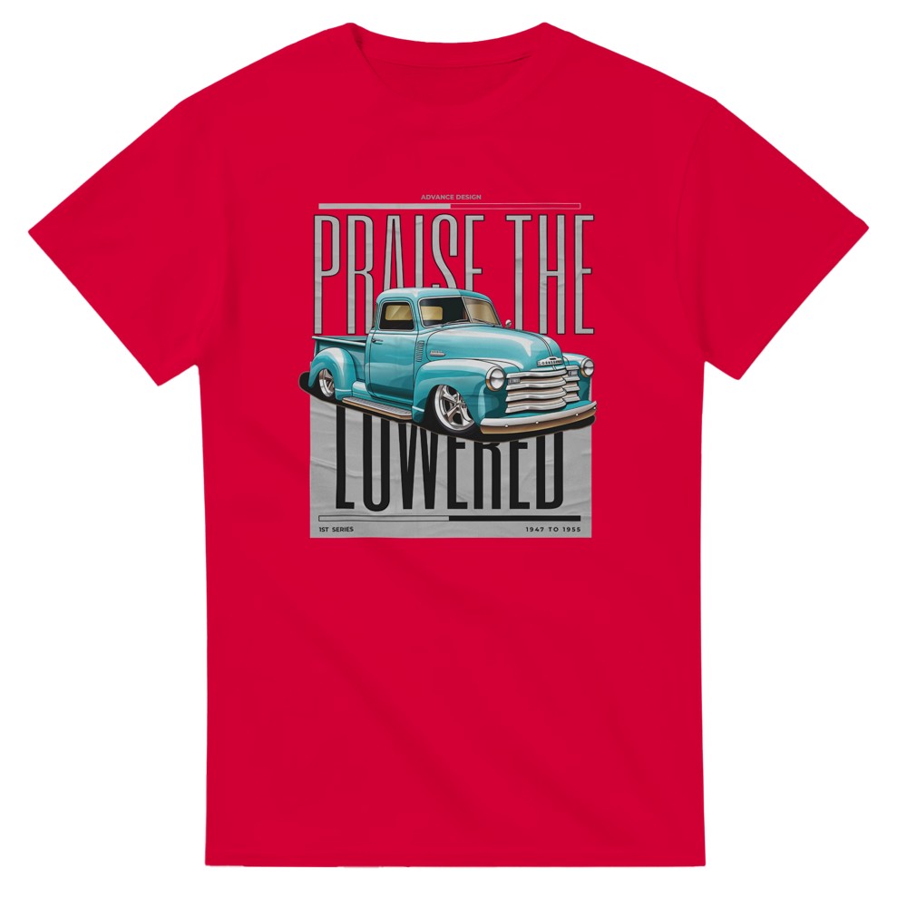 Maglietta Praise the Lowered Chevy Pickup - Foto 58 di 76