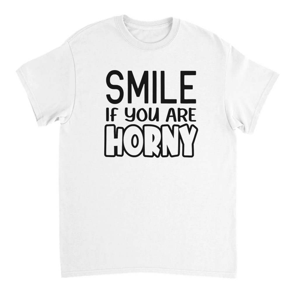 Camiseta Smile If You Are Horny - Imagen 5 de 75