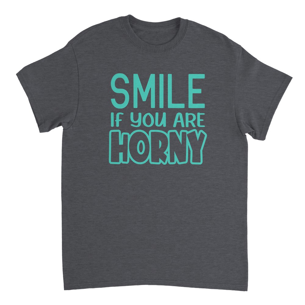 Camiseta Smile If You Are Horny - Imagen 50 de 75