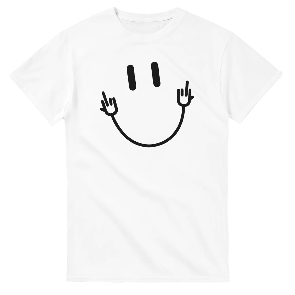 Camiseta Smiley Face Flipping the Bird - Imagen 6 de 76