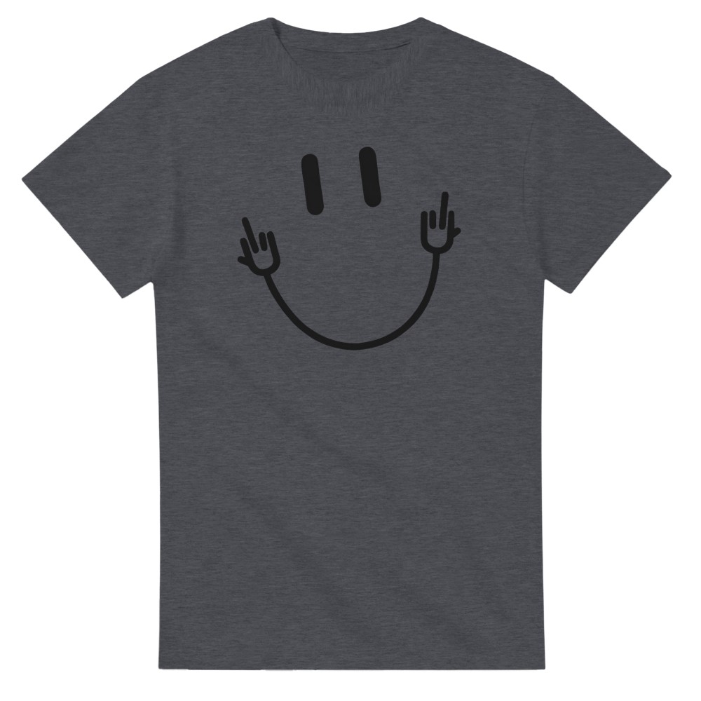 Camiseta Smiley Face Flipping the Bird - Imagen 47 de 76
