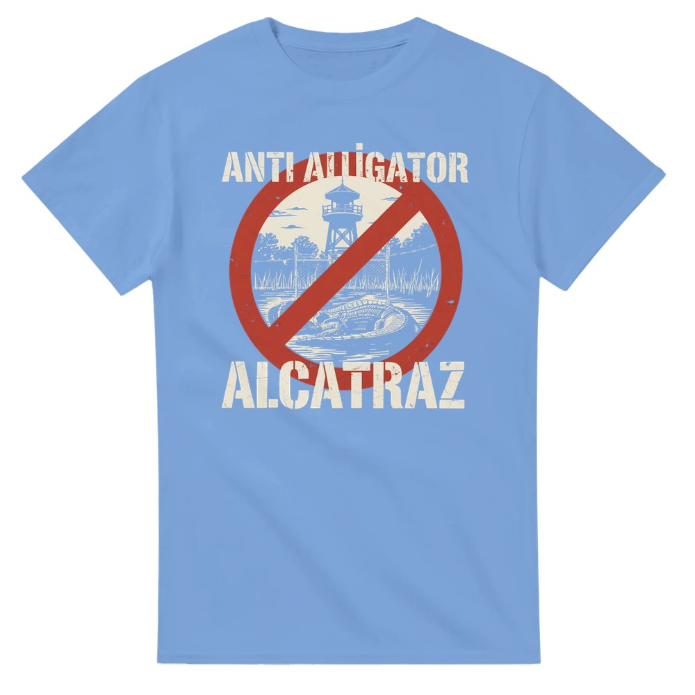 Anti Alligator Ancatraz T-Shirt - Picture 8 of 45