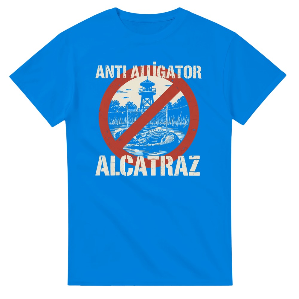 Anti Alligator Ancatraz T-Shirt - Picture 16 of 45