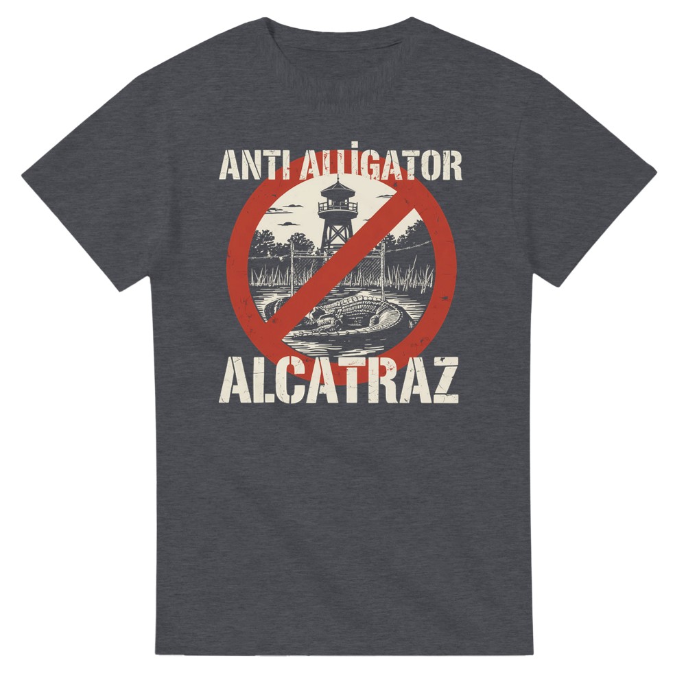Anti Alligator Ancatraz T-Shirt - Picture 25 of 45