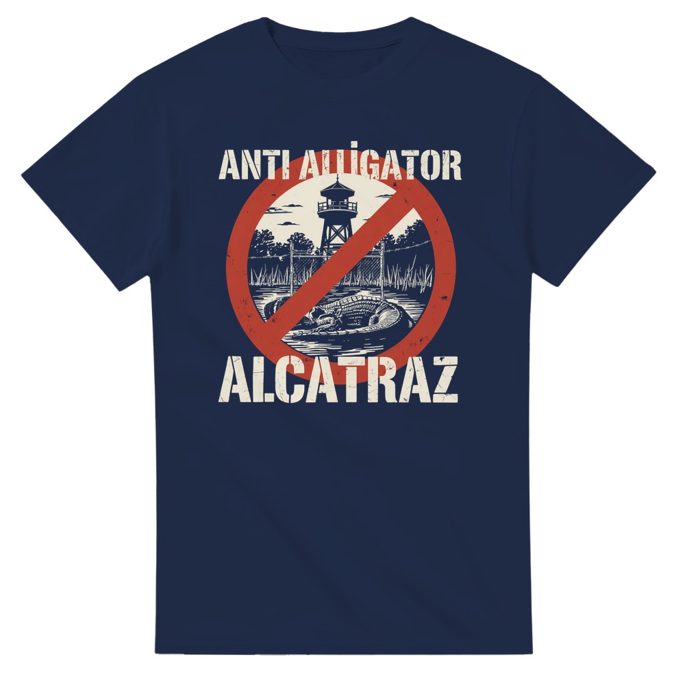 Anti Alligator Ancatraz T-Shirt - Picture 32 of 45