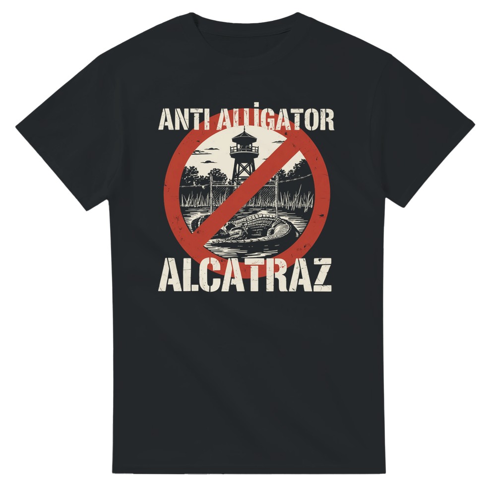 Anti Alligator Ancatraz T-Shirt - Picture 40 of 45