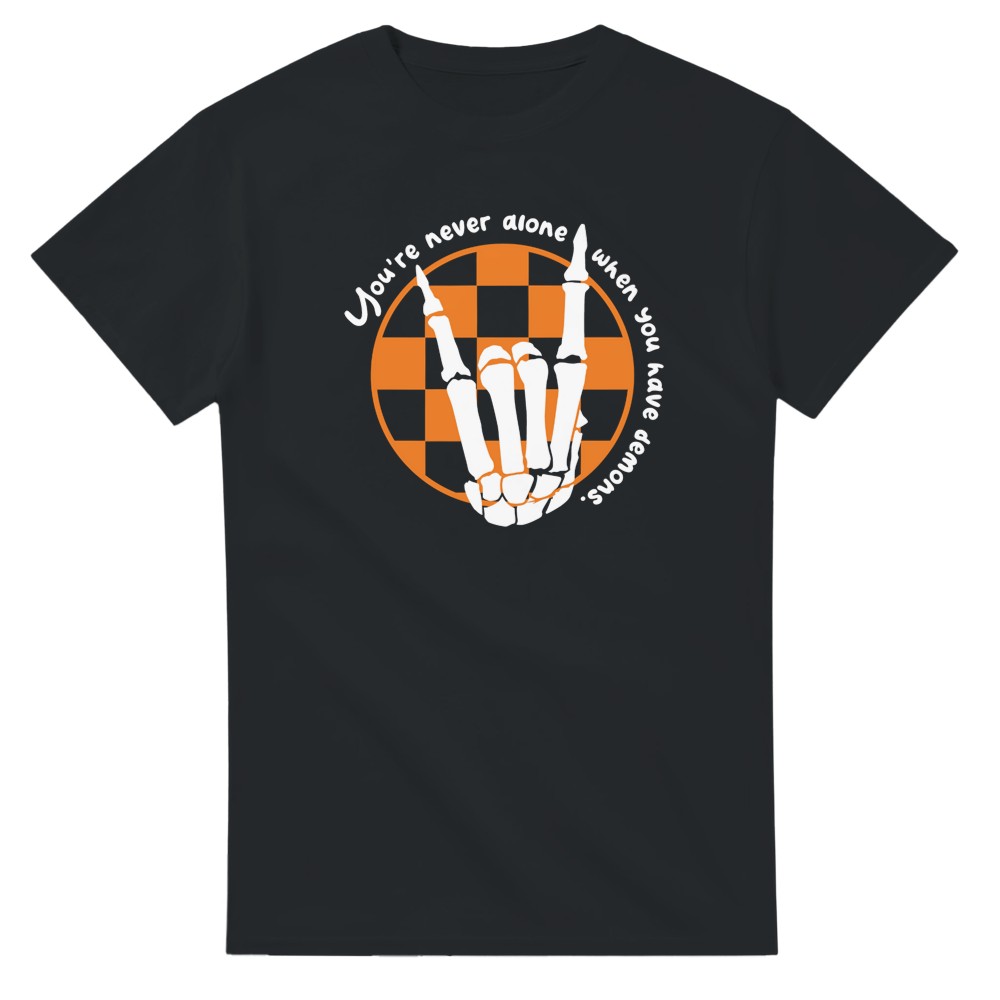 You're Never Alone When You Have Demons T-Shirt - Picture 72 of 74