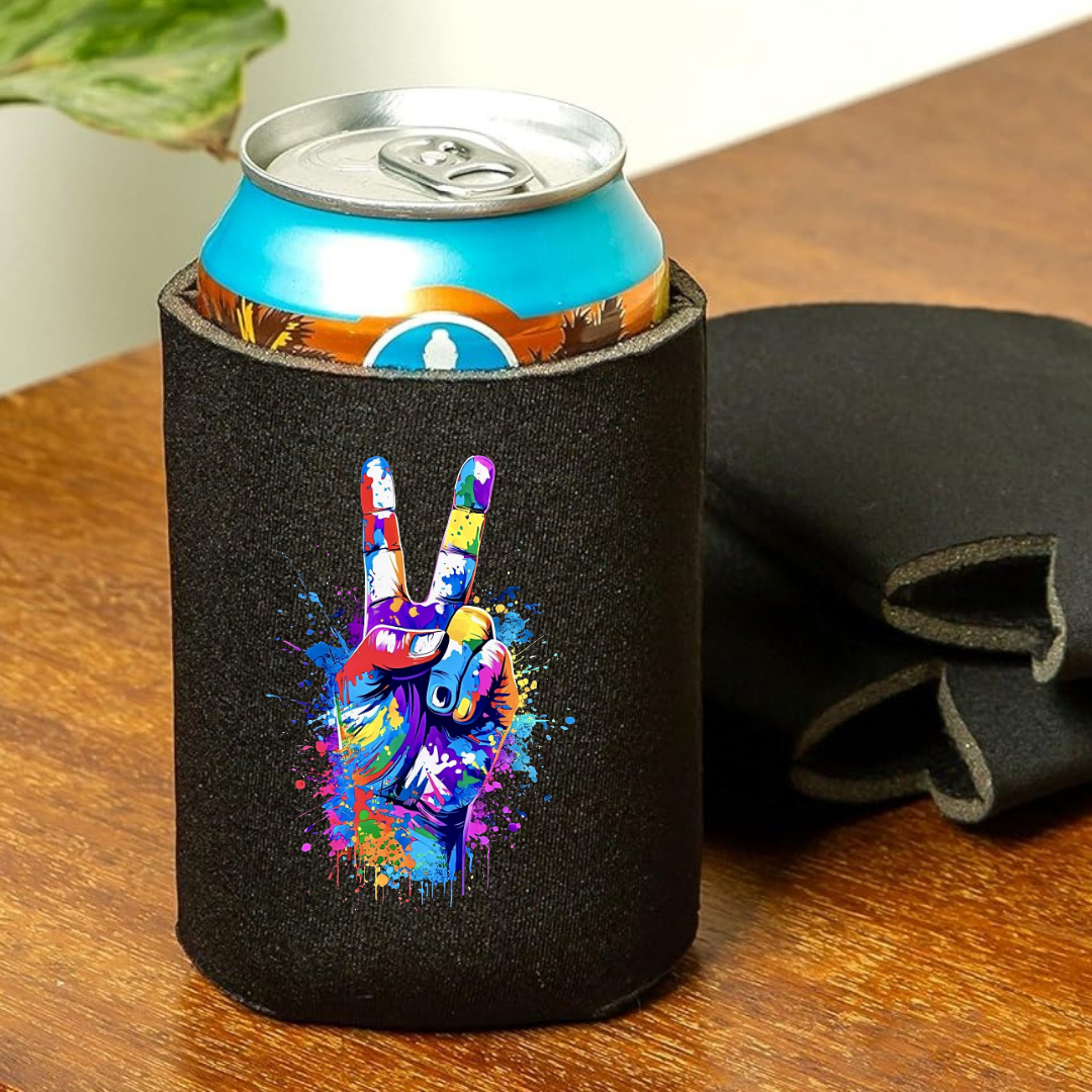 Peace Can Cooler 2-Pack img