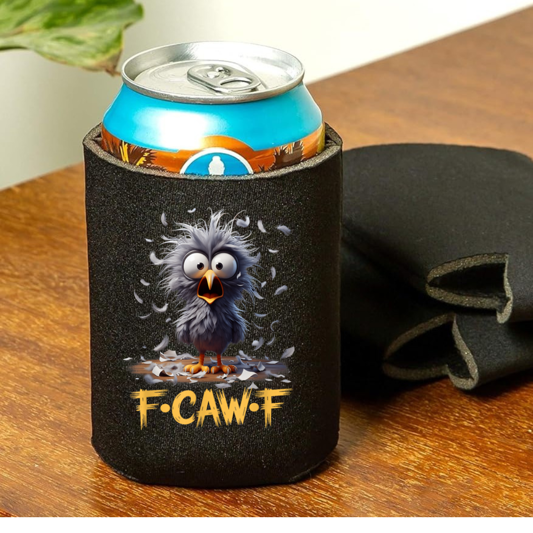 F-CAW-F Molting Chicken Can Cooler 2-Pack, 4-Pack, or 6-Pack img