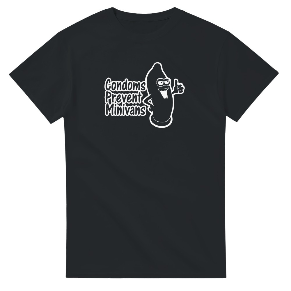 Condoms Prevent Minivans T-Shirt img
