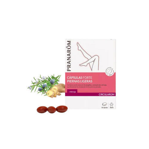 PRANAROM CIRCULAROM PIERNAS LIGERAS FORTE 30CAPS