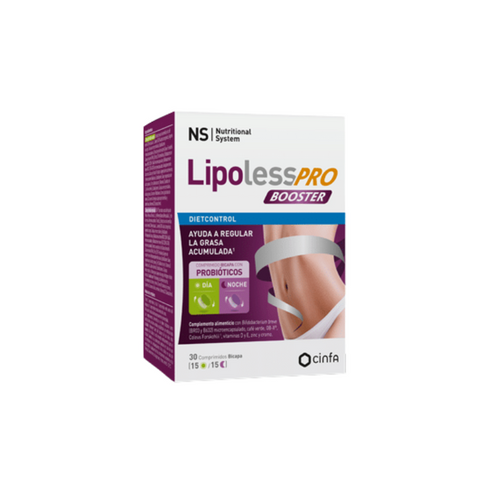 NS DIETCONTROL LIPOLESS PRO BOOSTER 30 COMPRIMIDOS BICAPA