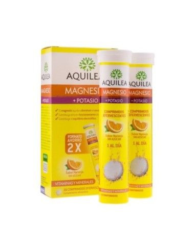 AQUILEA MAGNESIO + POTASIO 28 COMP EFERV