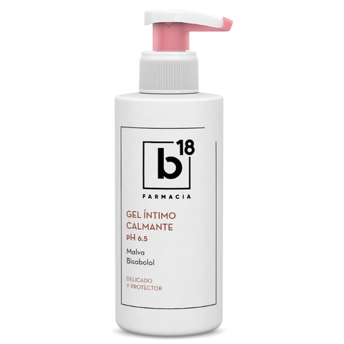 B18 GEL INTIMO CALMANTE PH 6.5 MALVA BISABOLOL 250ML UNIFARCO