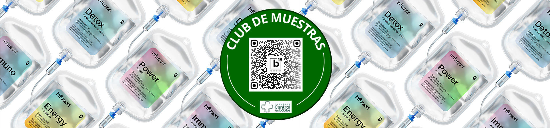 Club de muestras b18 farmacia en Martorell