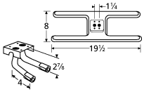 Broil-Mate, Broilmaster Burner Kit Broil-Mate, Broilmaster Burner Kit